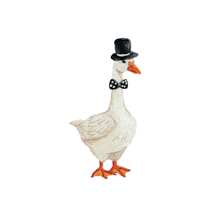 PANNA Traditional Embroidery Kit "Goose in a Top Hat" PJK-2317