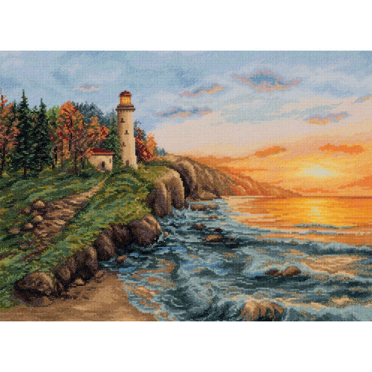 Kit de point de croix Panna - "A la Orilla del Mar" PPS-7369