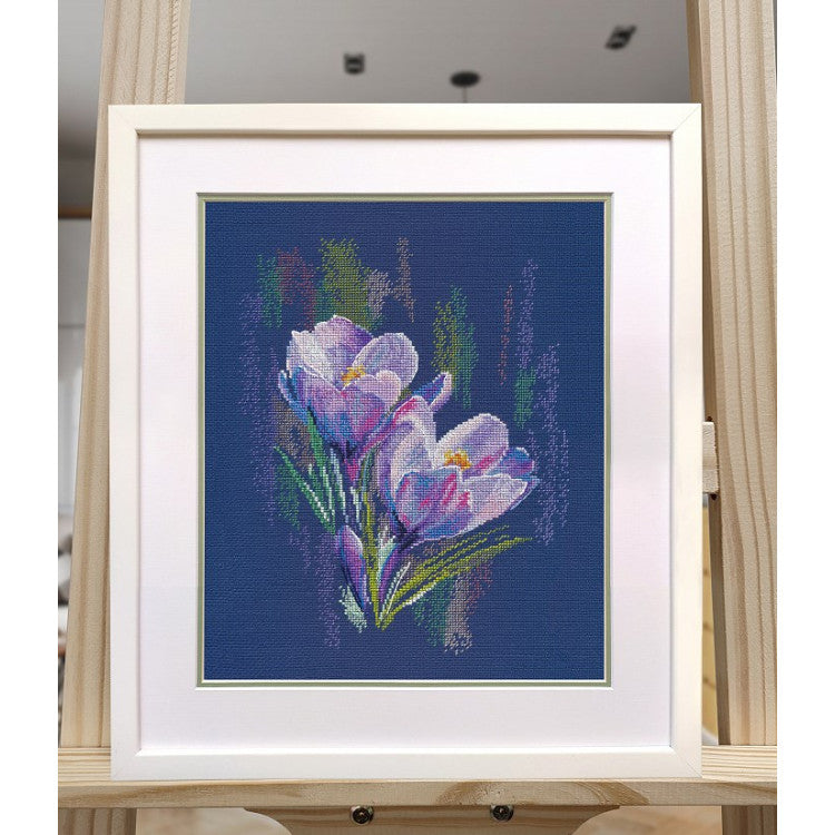 Kit de point de croix "Joie du Printemps" 1596