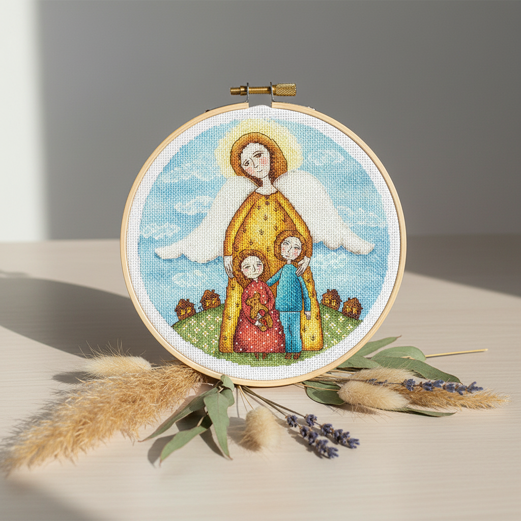 Andriana Cross Stitch Kit SANA-10 – Childhood Amulet