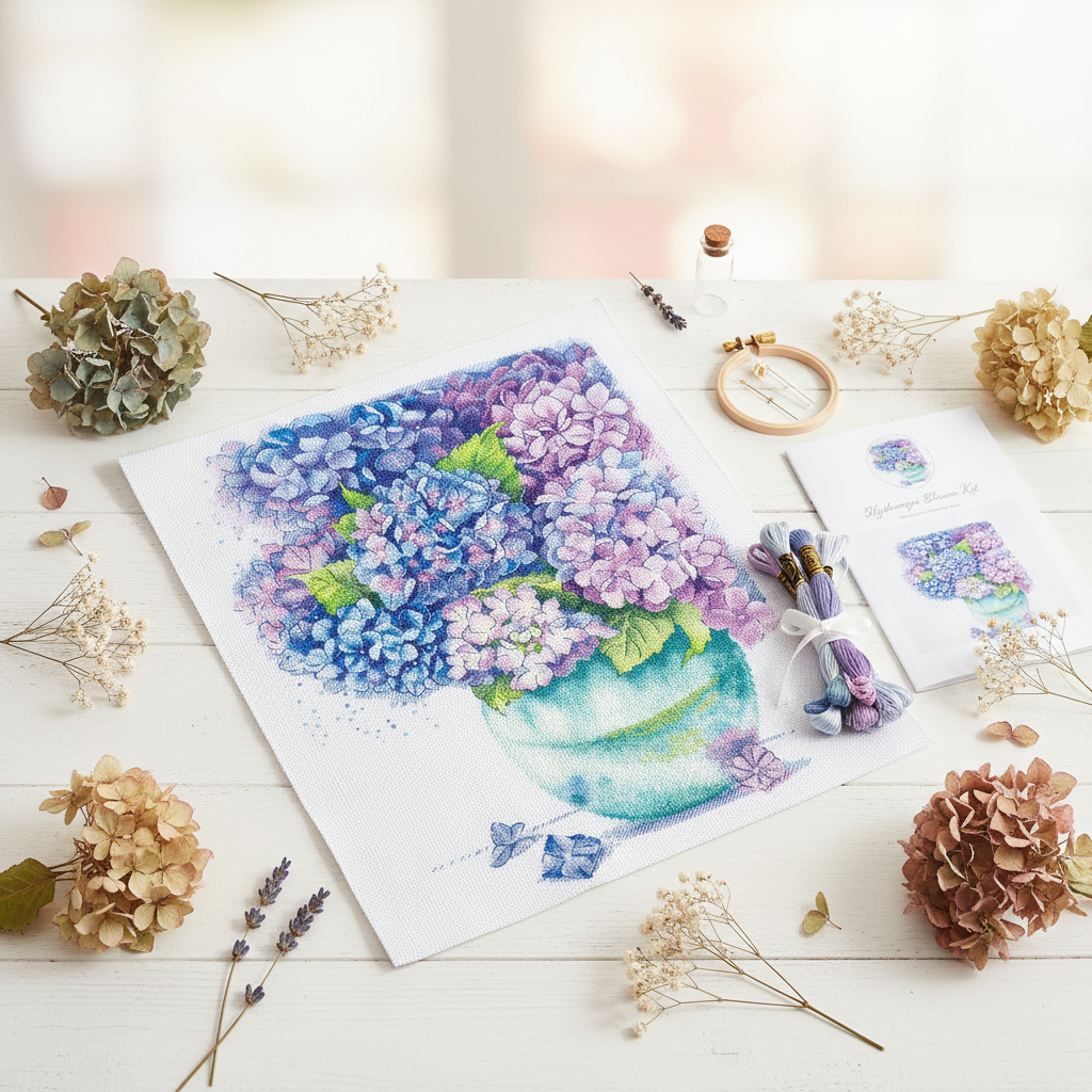 ANDRIANA SANB-30 Cross Stitch Kit – Endless Summer