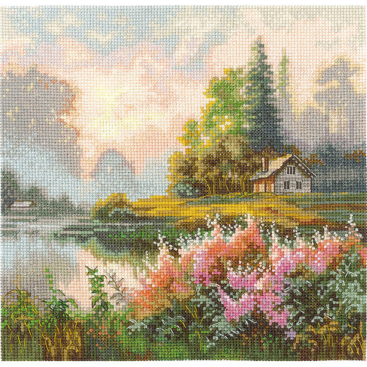 Cross Stitch Kit "Land of Mists" - Andriana SANK-69