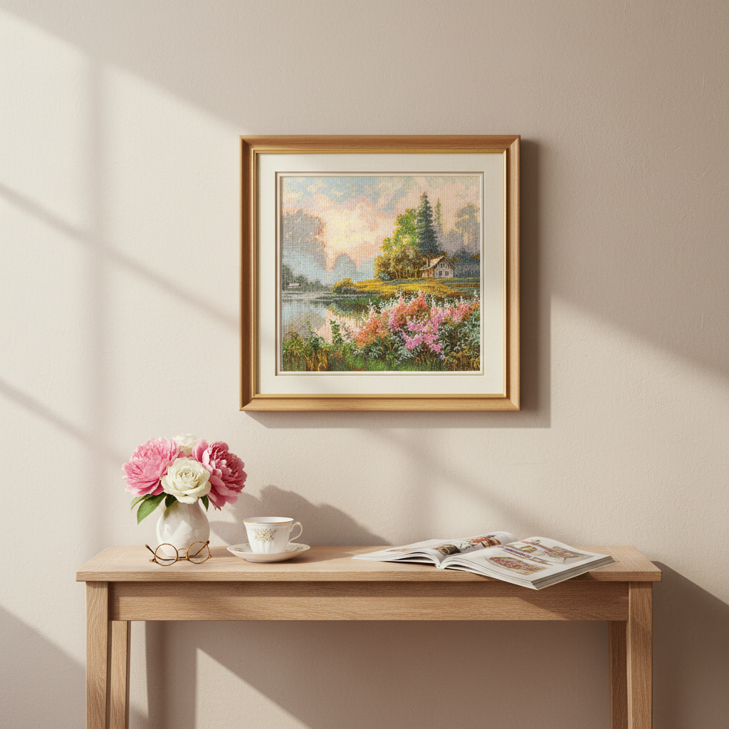 Cross Stitch Kit "Land of Mists" - Andriana SANK-69