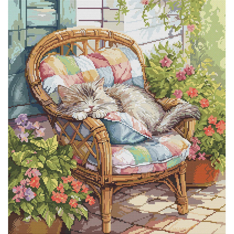 Andriana SANS-87 Sleeping on the Terrace
