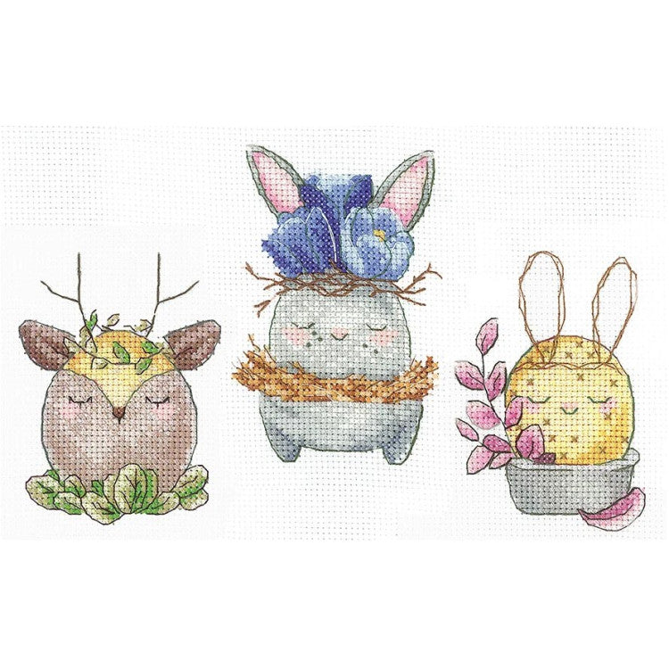 Cross Stitch Kit "Spring Trio" SANV-45 by Andriana