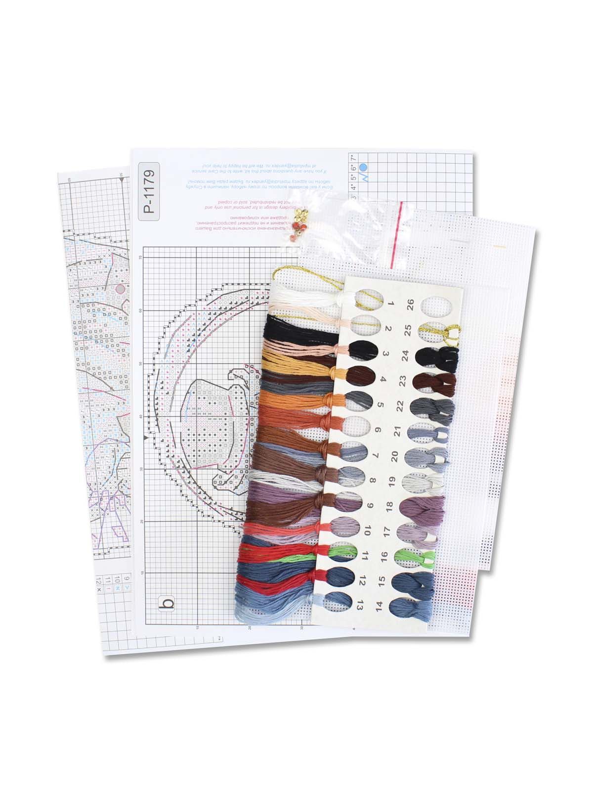 Kit de punto de cruz Karabas-Barabas SR-1179 MP Studia | Canvas plástico 14 ct