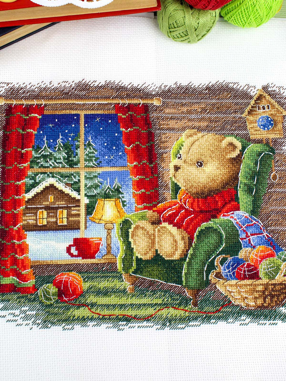 Kit de Punto de Cruz MP Studia SNV-925 – Quiet Evening