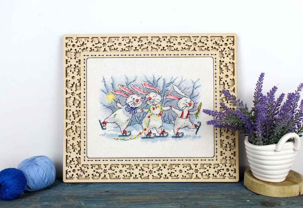 Kit de Punto de Cruz MP Studia SM-993 – Festive Round Dance