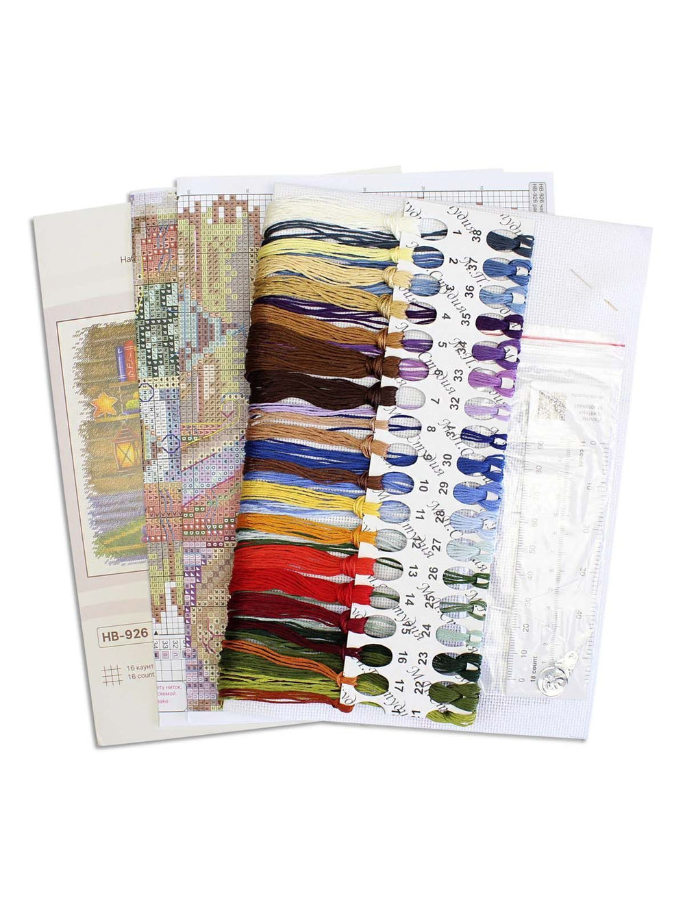 Kit de Punto de Cruz MP Studia SNV-926 – With a Favorite Book