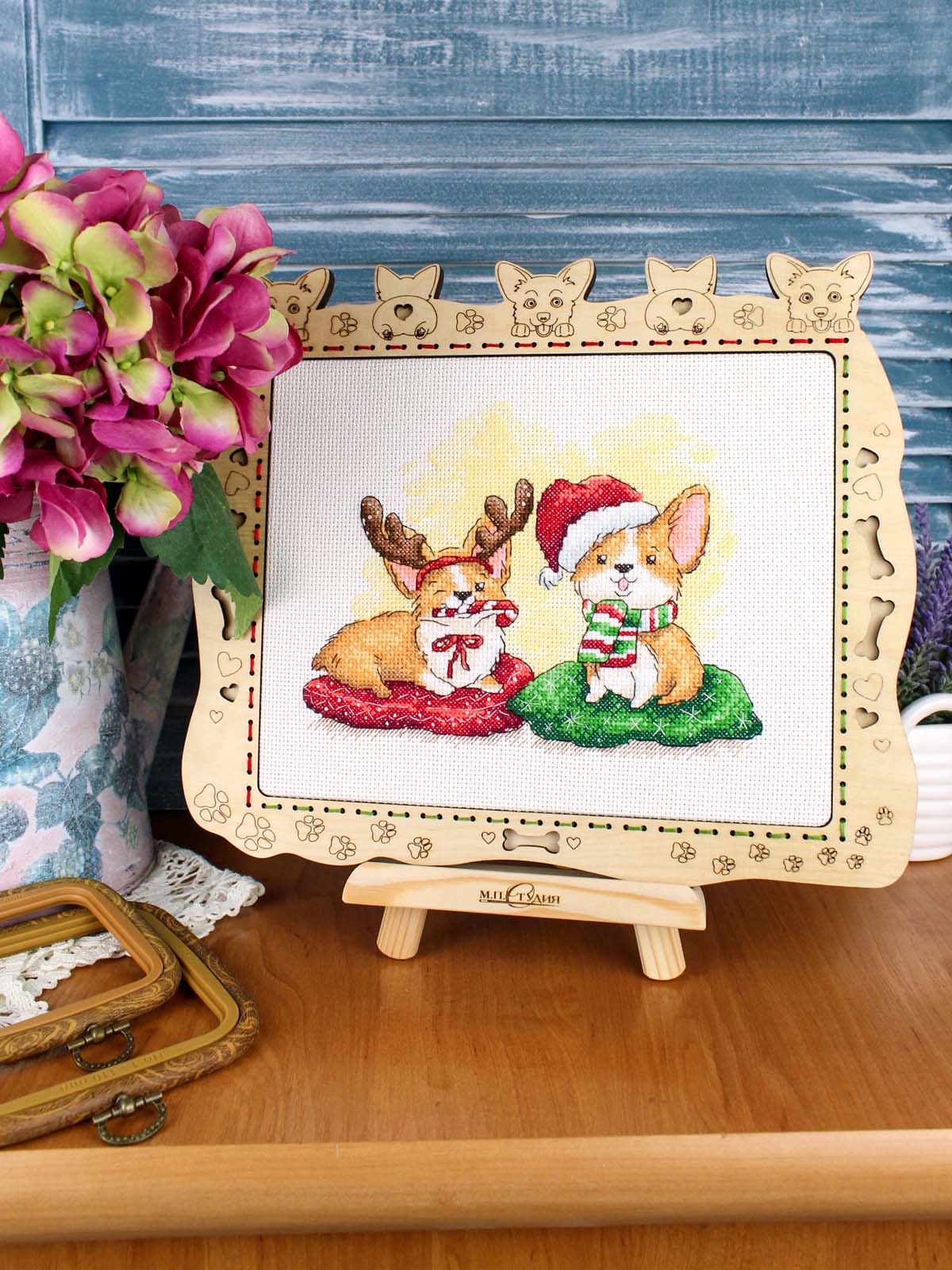 Kit de Punto de Cruz MP Studia SM-774 – Celebrating the New Year