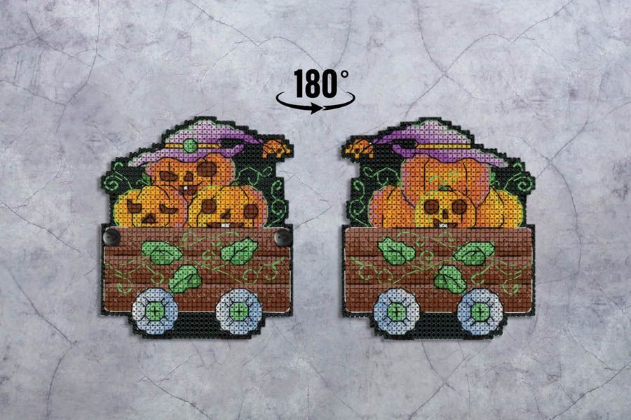 Cross stitch kit "Pumpkin Carriage" SR-930 MP Studia