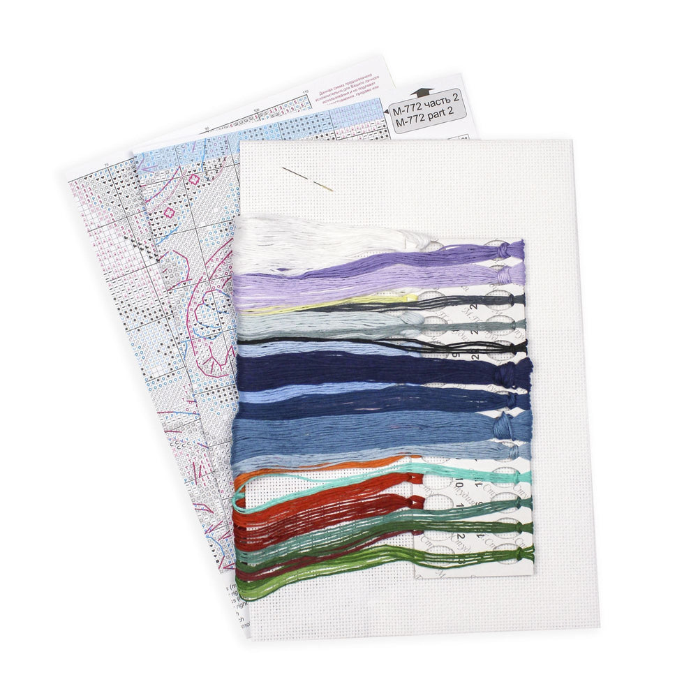 Cross Stitch Kit "Moon Hare" SM-772 by MP Studio