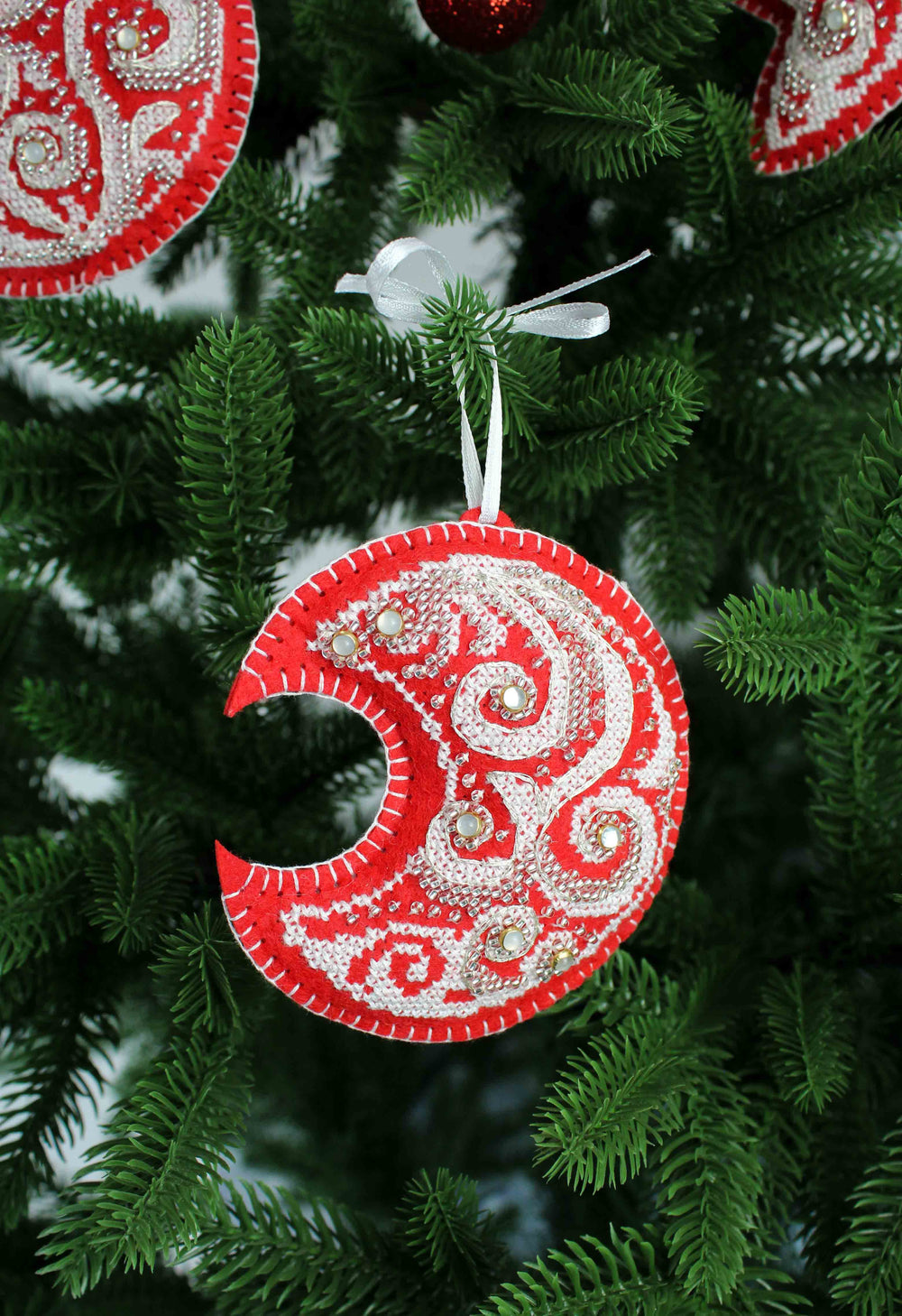 Kit de point de croix "Motifs de givre. Lune" ST-1090 MP Studia