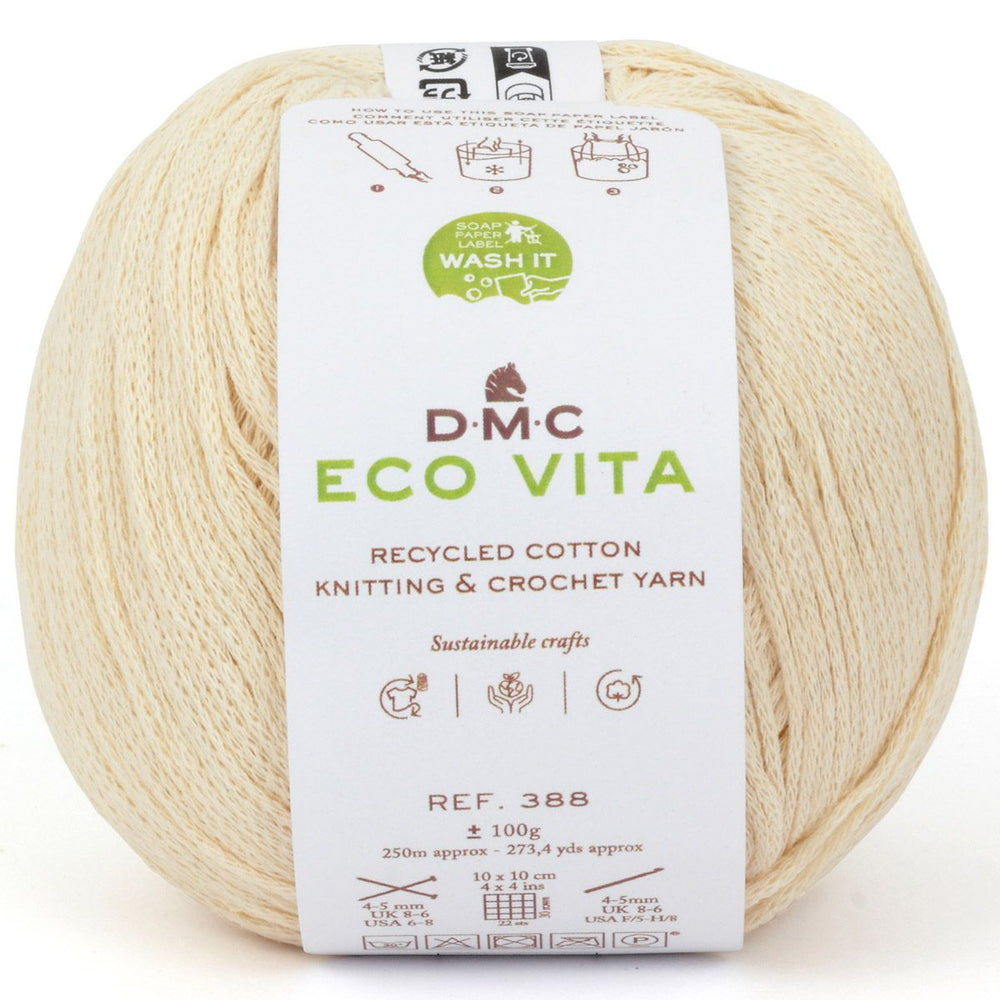 DMC Eco Vita - Recycled Cotton Thread in Natural Tones