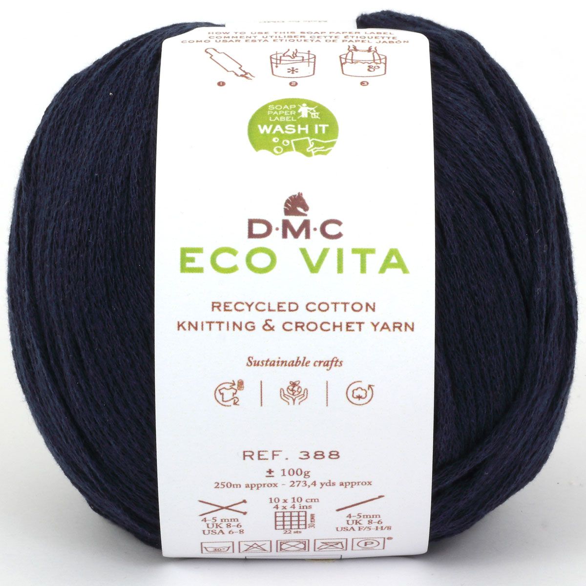 DMC Eco Vita - Recycled Cotton Thread in Natural Tones