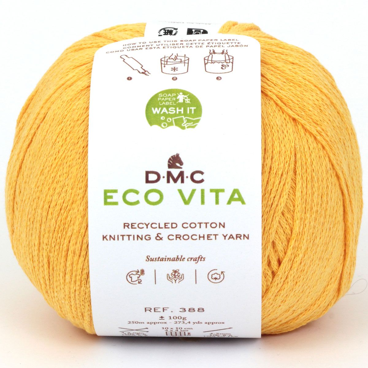 DMC Eco Vita - Recycled Cotton Thread in Natural Tones