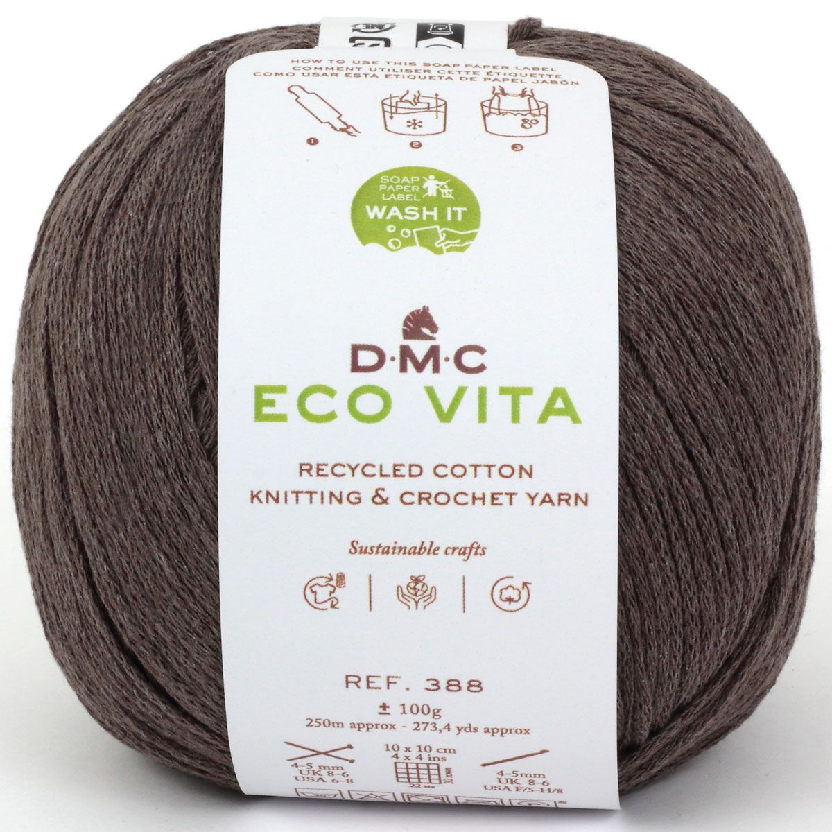 DMC Eco Vita - Recycled Cotton Thread in Natural Tones