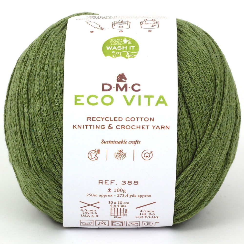 DMC Eco Vita - Recycled Cotton Thread in Natural Tones