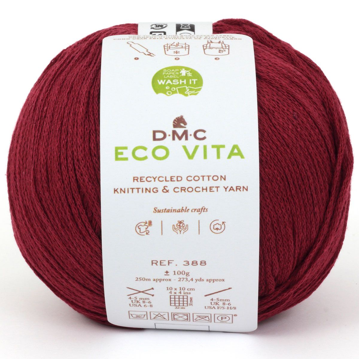 DMC Eco Vita - Recycled Cotton Thread in Natural Tones