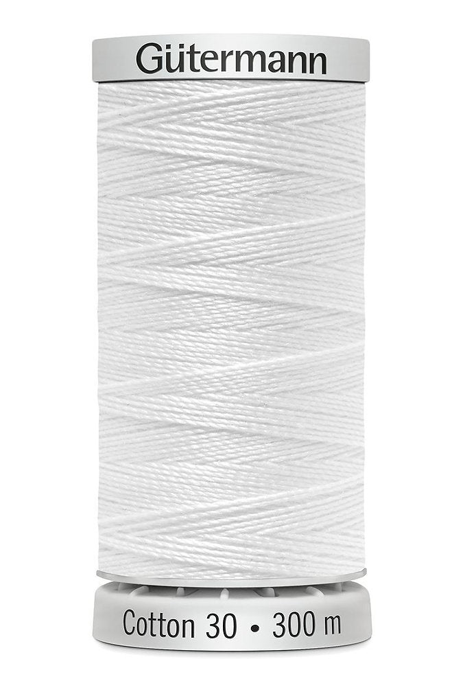 Gütermann Cotton 30 300 m - Sulky Cotton Thread for Machine Embroidery