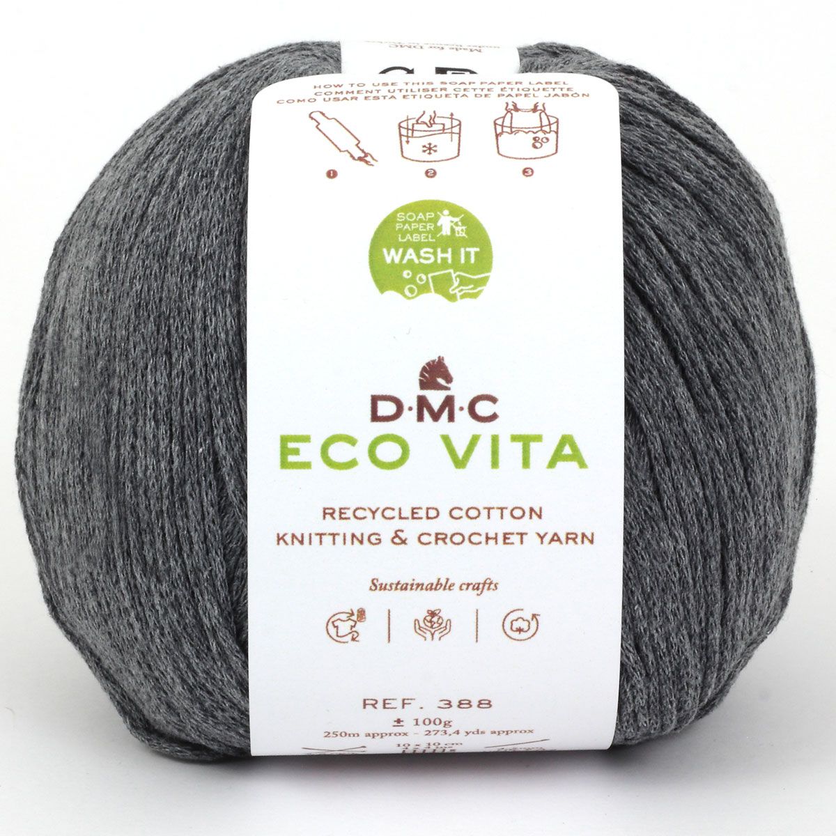 DMC Eco Vita - Recycled Cotton Thread in Natural Tones