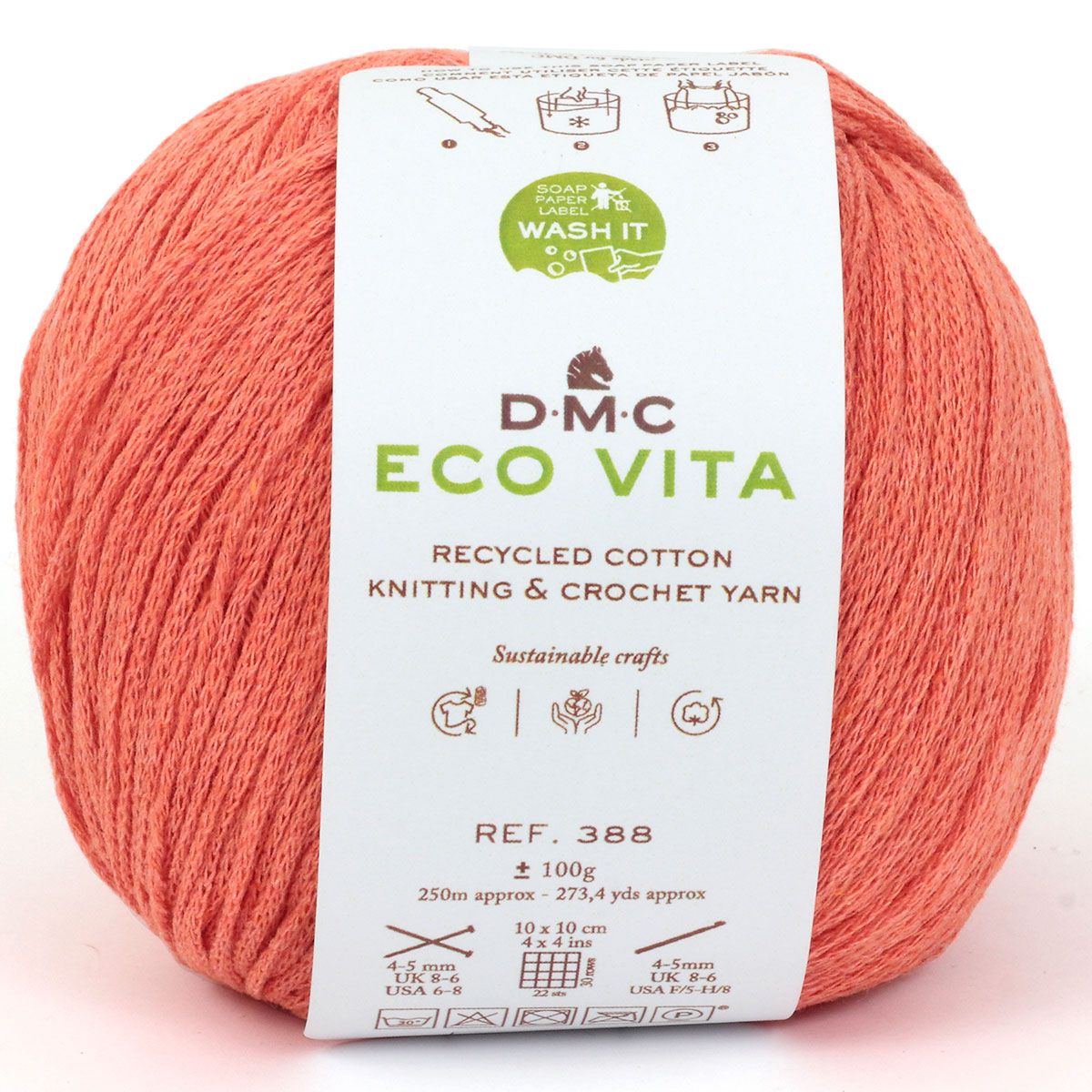 DMC Eco Vita - Recycled Cotton Thread in Natural Tones