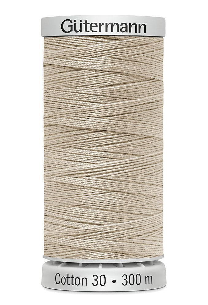 Gütermann Cotton 30 300 m - Sulky Cotton Thread for Machine Embroidery