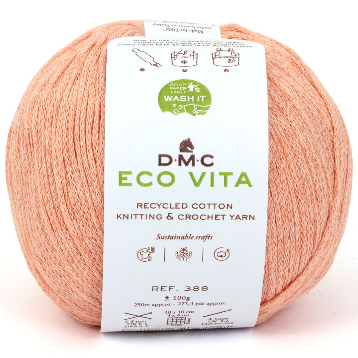 DMC Eco Vita - Recycled Cotton Thread in Natural Tones
