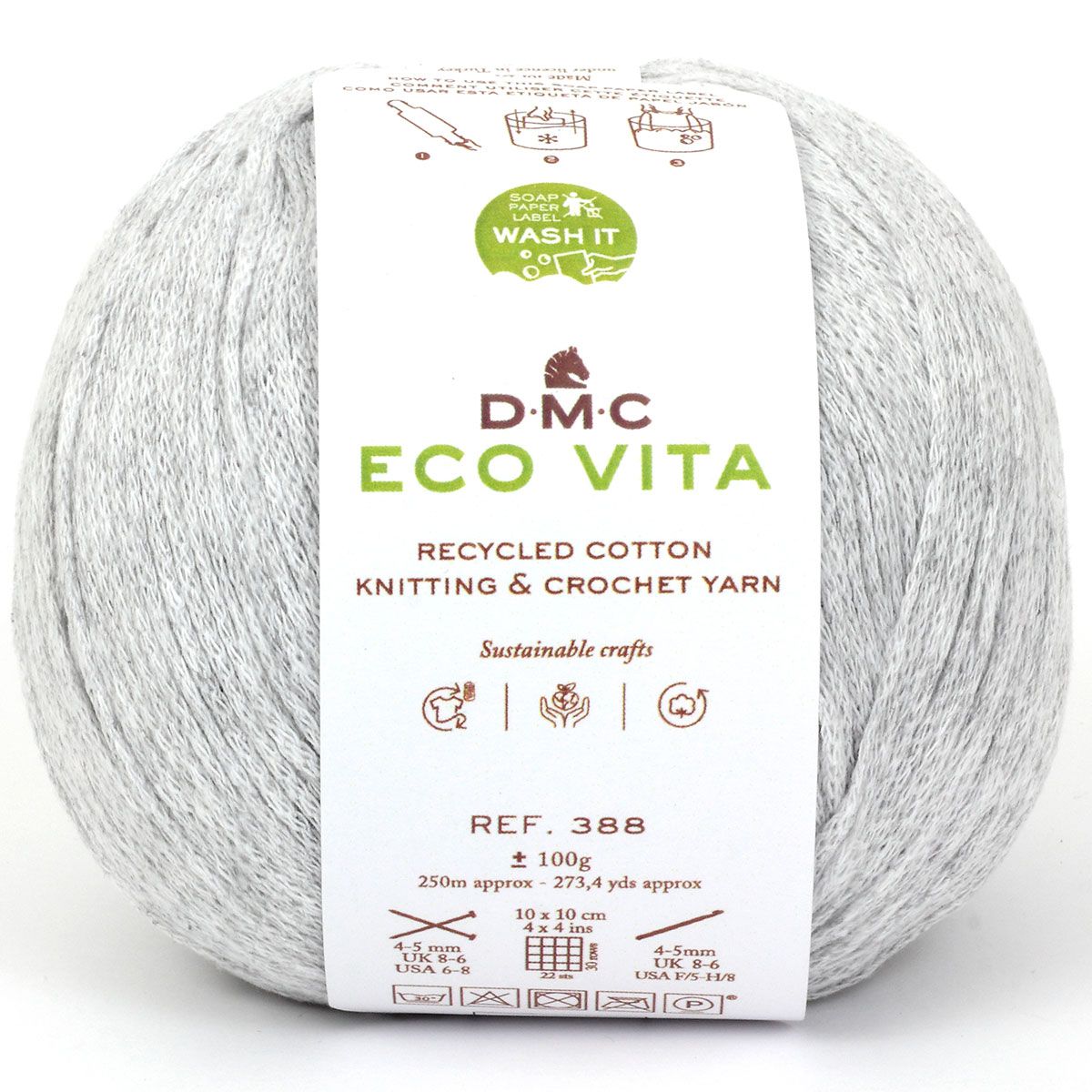 DMC Eco Vita - Recycled Cotton Thread in Natural Tones