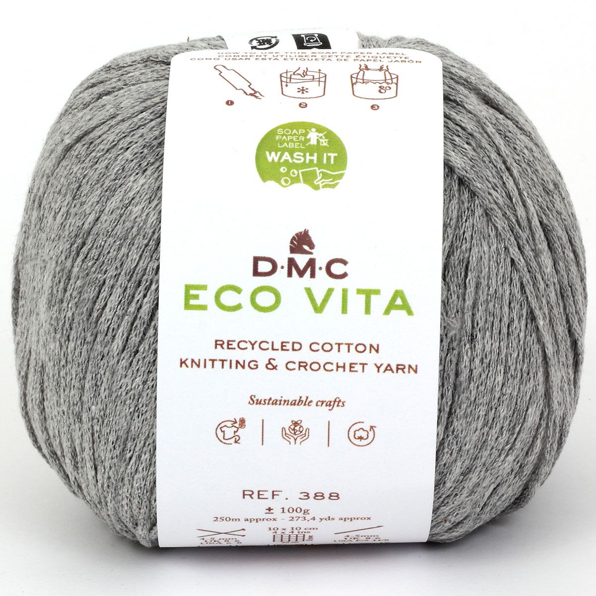 DMC Eco Vita - Recycled Cotton Thread in Natural Tones