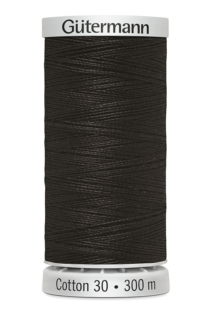 Gütermann Cotton 30 300 m - Sulky Cotton Thread for Machine Embroidery