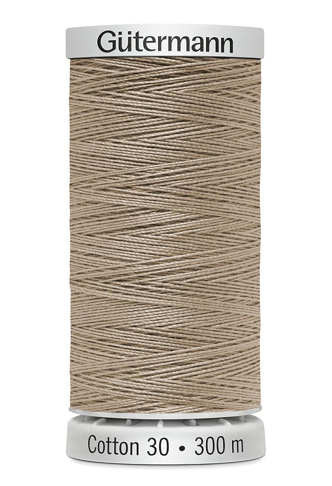 Gütermann Cotton 30 300 m - Sulky Cotton Thread for Machine Embroidery