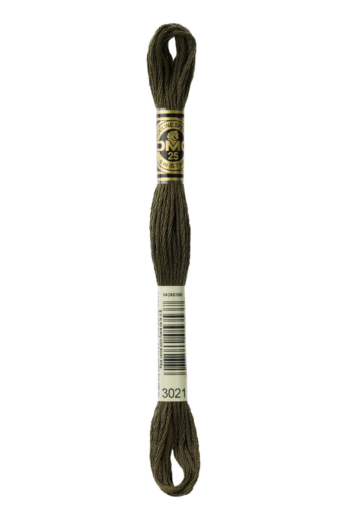 3021 DMC Embroidery Thread Mouliné Spécial 117MC 8 meters