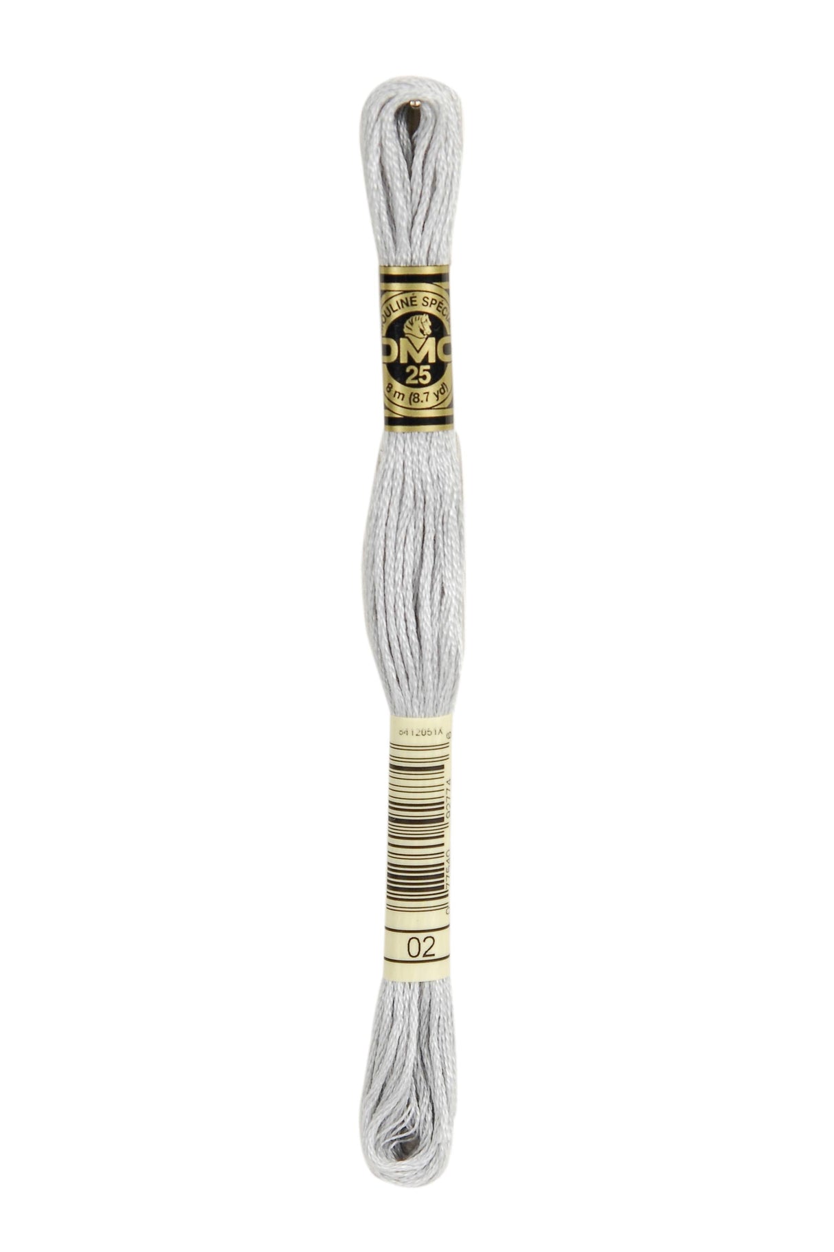 02 DMC Embroidery Thread Mouliné Spécial 117MC 8 meters