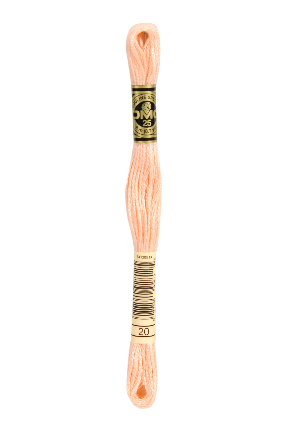 20 Hilo de bordado DMC Mouliné Spécial 117MC de 8 metros