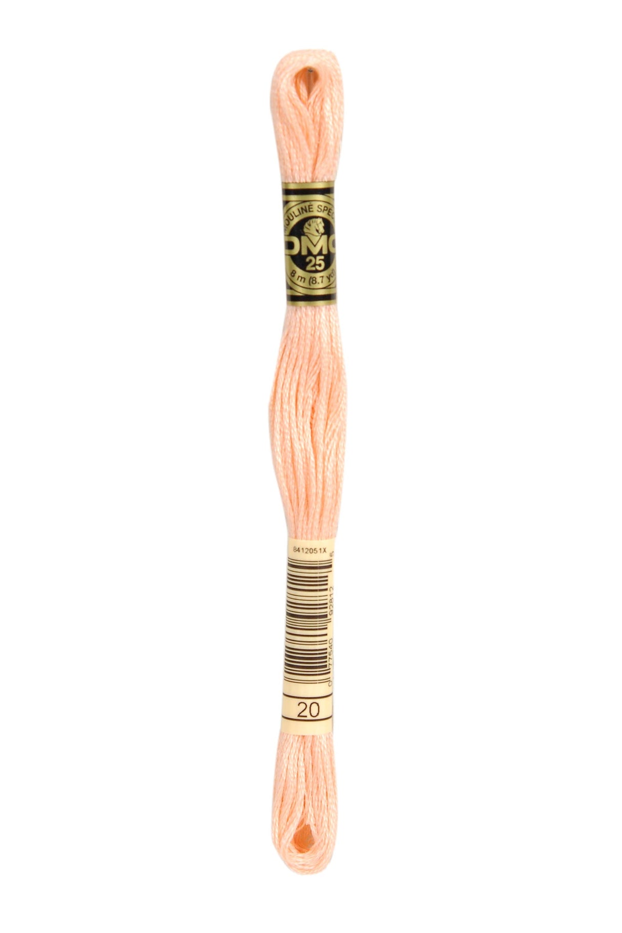 20 Hilo de bordado DMC Mouliné Spécial 117MC de 8 metros