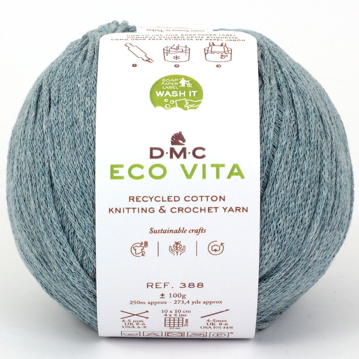 DMC Eco Vita - Recycled Cotton Thread in Natural Tones