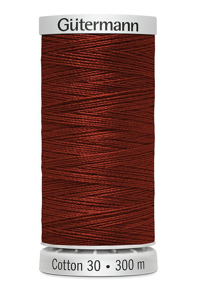 Gütermann Cotton 30 300 m - Sulky Cotton Thread for Machine Embroidery
