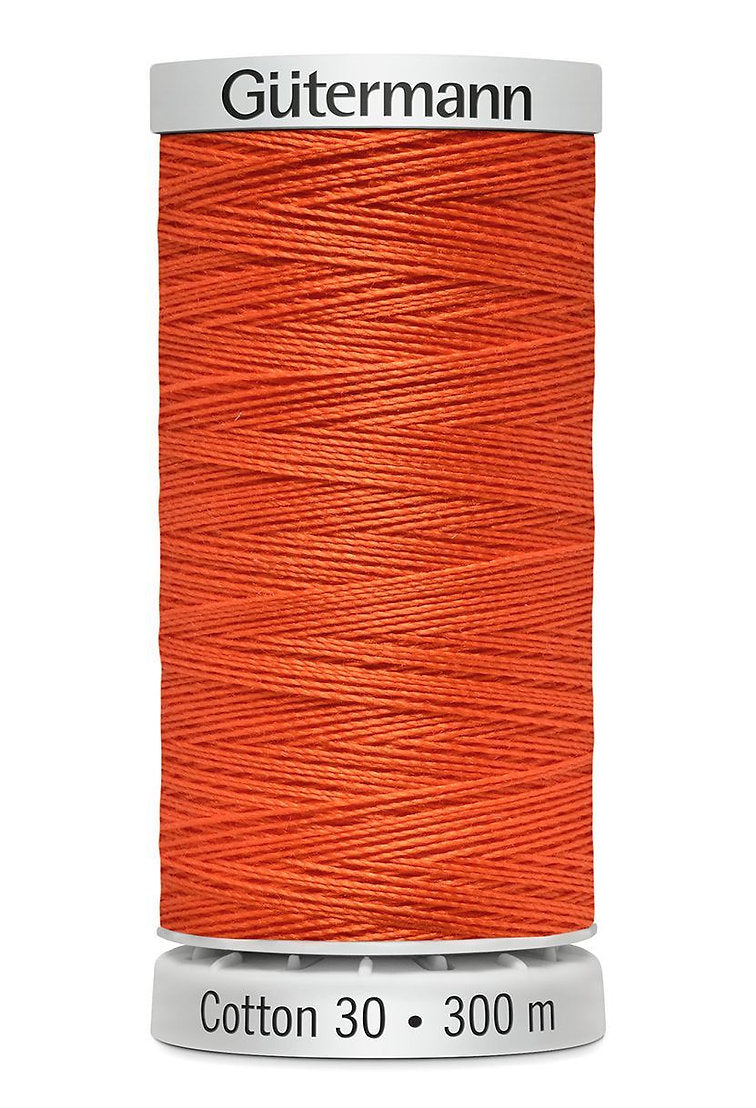 Gütermann Cotton 30 300 m - Sulky Cotton Thread for Machine Embroidery