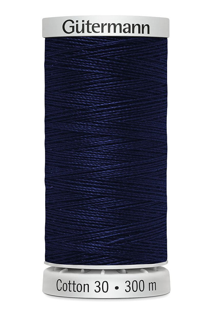 Gütermann Cotton 30 300 m - Sulky Cotton Thread for Machine Embroidery