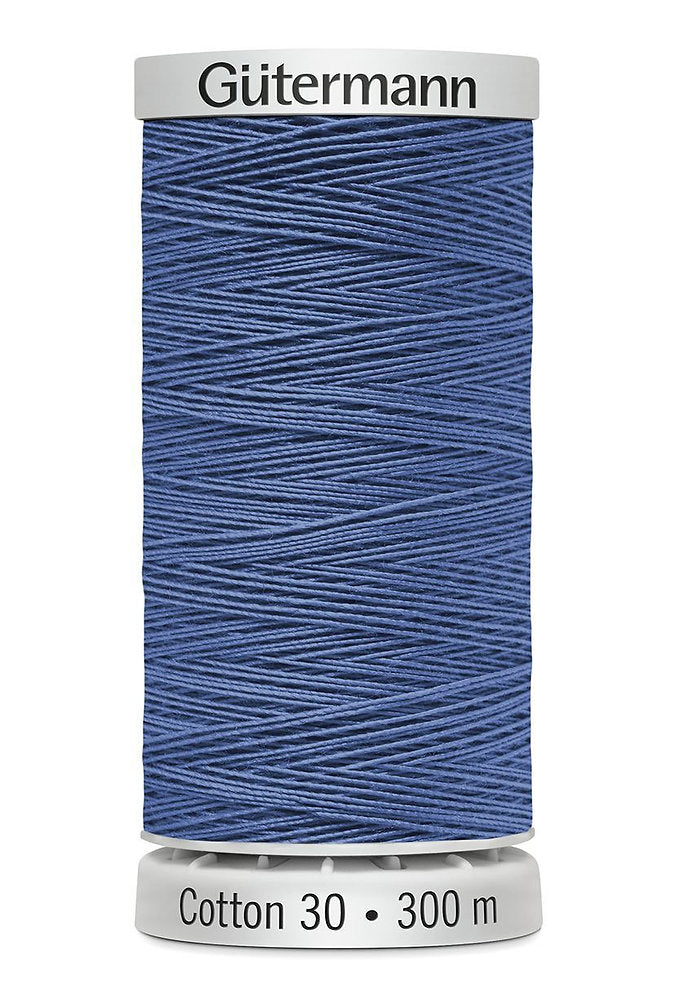 Gütermann Cotton 30 300 m - Sulky Cotton Thread for Machine Embroidery