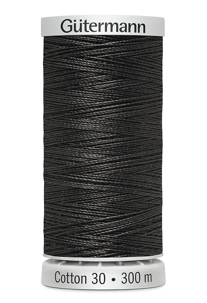 Gütermann Cotton 30 300 m - Sulky Cotton Thread for Machine Embroidery