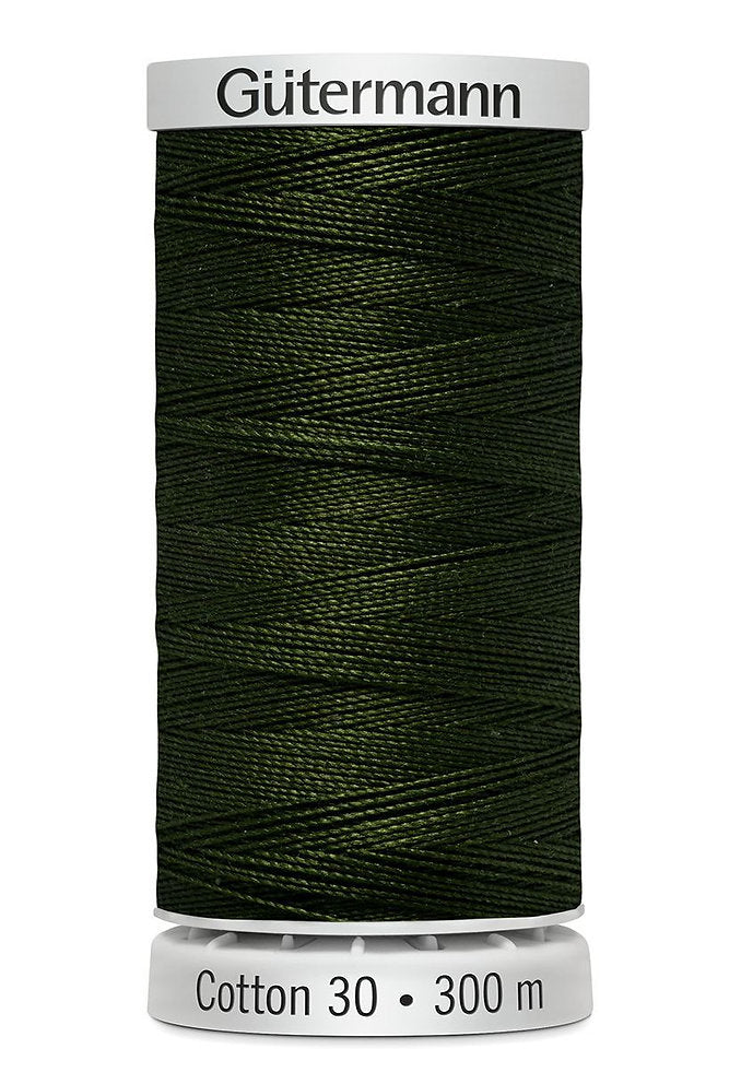 Gütermann Cotton 30 300 m - Sulky Cotton Thread for Machine Embroidery