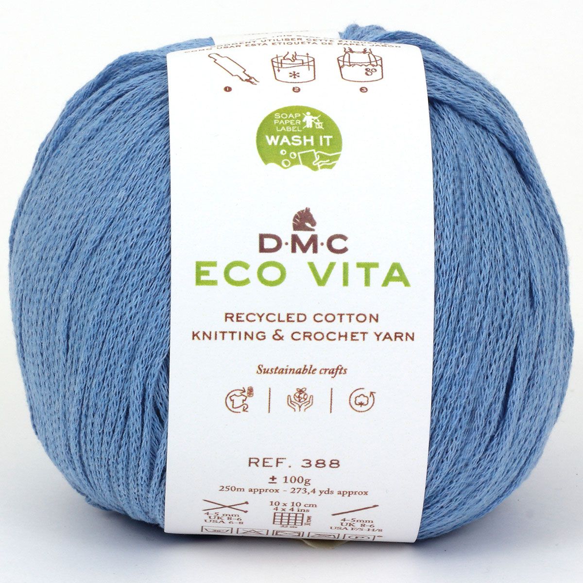 DMC Eco Vita - Recycled Cotton Thread in Natural Tones