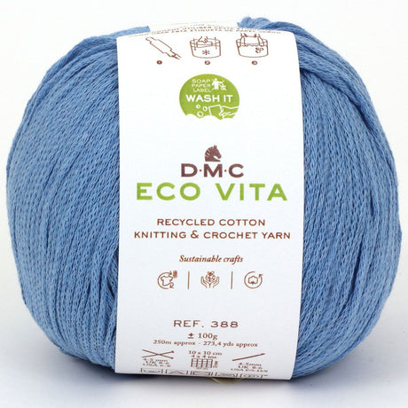 DMC Eco Vita - Hilo de Algodón Reciclado en Tonos Naturales