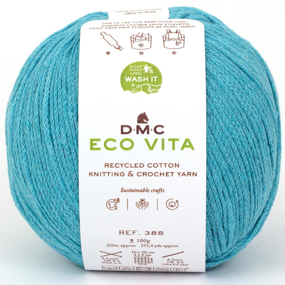 DMC Eco Vita - Recycled Cotton Thread in Natural Tones