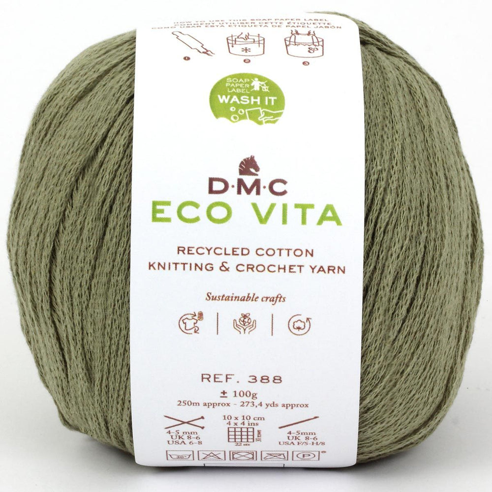 DMC Eco Vita - Recycled Cotton Thread in Natural Tones