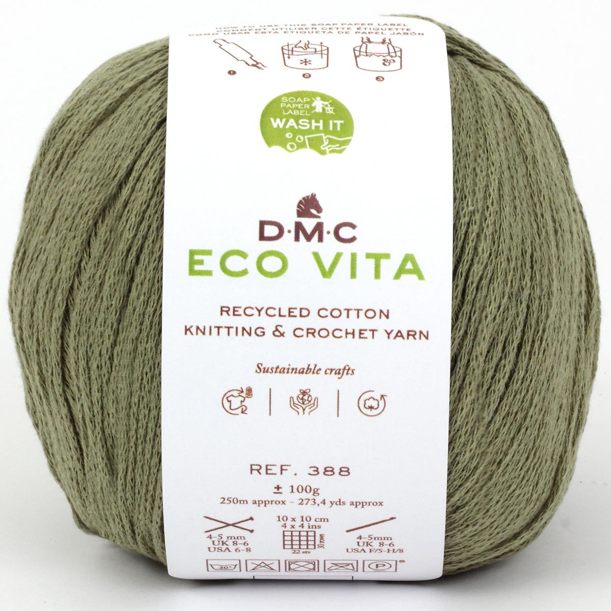 DMC Eco Vita - Recycled Cotton Thread in Natural Tones