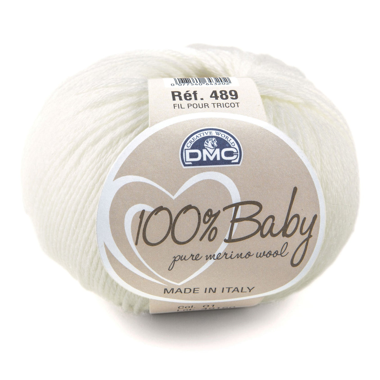 DMC 100% Baby Wool - Softness and Warmth for your Creations