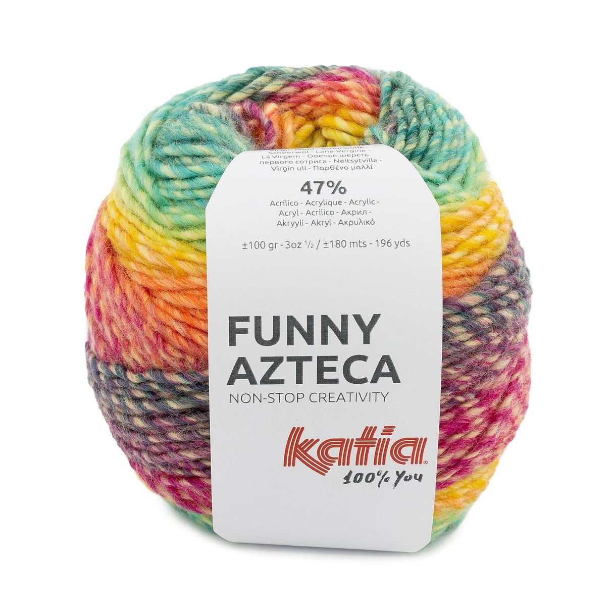 Katia Funny Azteca: Creativity and Happy Colors in your Projects